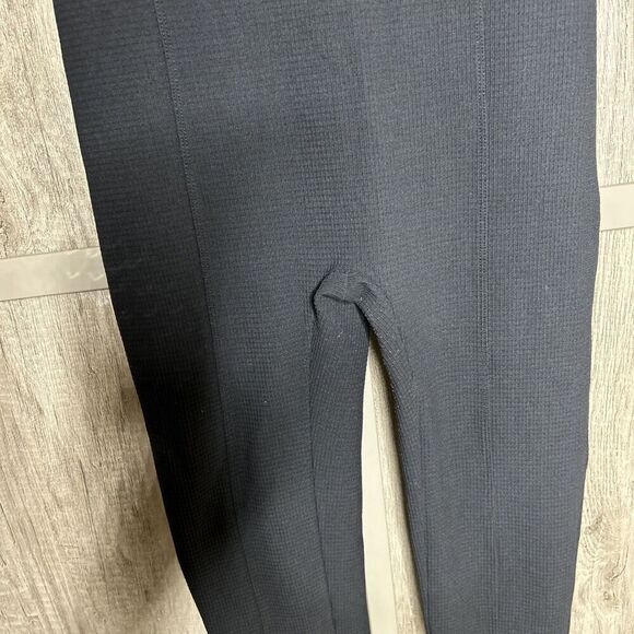 Year of Ours Women Ribbed Reformer Jumpsuit Workout Yoga Pilates Black Size L - Picture 6 of 9